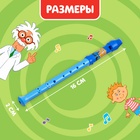 УЦЕНКА Музыкальная игрушка «Дудочка» СИНИЙ ТРАКТОР - Фото 3