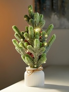 Фигура светодиодная «Морозное утро» 36 см, 20 LED, от батареек AG13×3, свечение тёплое белое - Фото 2