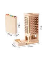 Сортер «Башня», развивающий набор по методике Монтессори - Фото 3