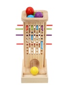 Сортер «Башня», развивающий набор по методике Монтессори - Фото 6