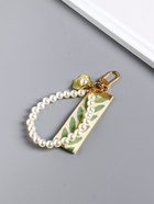 Брелок для ключей на карабине «Жемчужная нить, с ремешком и ракушкой», 12×9×1 см - Фото 2