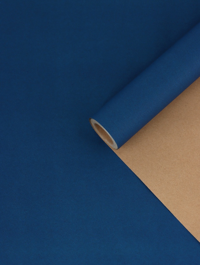 Бумага упаковочная крафт, МИКС №2, набор 3 цвета, 0.68×5±5% м, 70 г