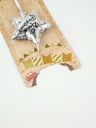 УЦЕНКА Свеча в торт на шпажке "Воздушный шарик.Звезда", 5.5 см, серебряная - Фото 5