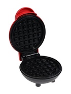 Электровафельница WV-01, 350 Вт, венские вафли, антипригарное покрытие, красная - Фото 6