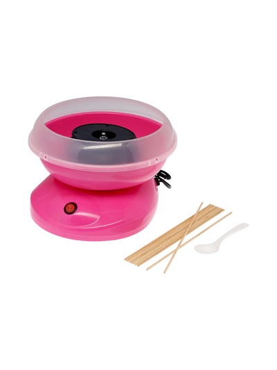 Аппарат для приготовления сладкой ваты LCC-01, 400 Вт, розовый