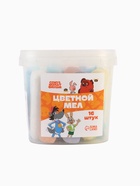 УЦЕНКА Набор цветных мелков Союзмультфильм, 16 штук, 8 цветов - Фото 4