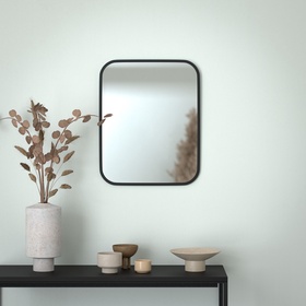 Зеркало интерьерное настенное EVOFORM, с чёрной окантовкой, 50×60 см