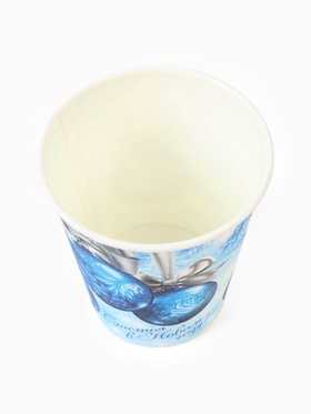 Набор бумажной посуды «Счастья в Новом году», 12 персон