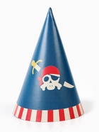 Колпак праздничный бумажный «Пиратская вечеринка» (10 шт) - фото 809243903