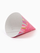 Колпак праздничный бумажный «С Днём рождения» (комплект 10 шт) - фото 58043371