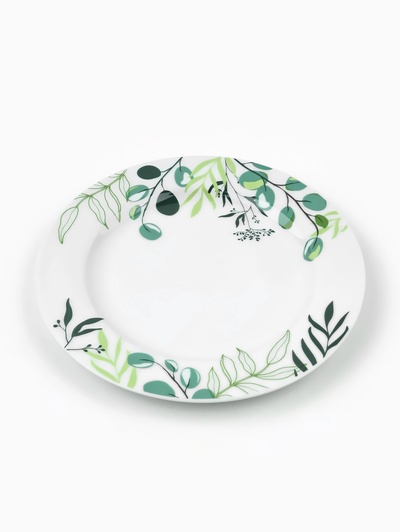 Тарелка керамическая «Природные мотивы», d=22 см