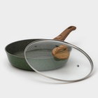 УЦЕНКА Сковорода 28 см "Форест" АП, стекл.кр, съемн. ручка - Фото 7