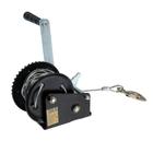 Лебедка ручная барабанная тяговая ТУНДРА, 1000 кг, металлический трос 10 метров - Фото 6