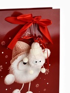 Пакет подарочный новогодний «С Новым годом», с игрушкой, 25.5×9×30 см - фото 54809737