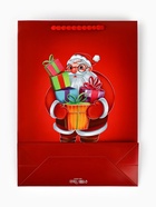 Пакет подарочный новогодний «С Новым годом», с очками, 31×11×40 см 10878764