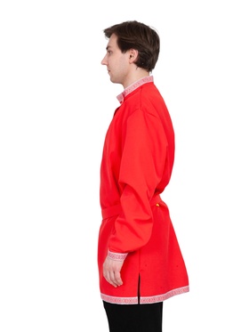 Косоворотка красная русская народная, р-р. 56-58