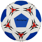 Мяч футбольный ONLYTOP, PVC, машинная сшивка, 32 панели, р. 5 - фото 8942335