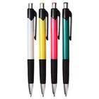 Набор шариковых ручек Calligrata, 4 штуки, автоматические, синий стержень, цветной корпус, резиновый упор, МИКС - Фото 5