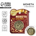 Монета сувенир «Счастливый пятак», d=2.5 см - Фото 1
