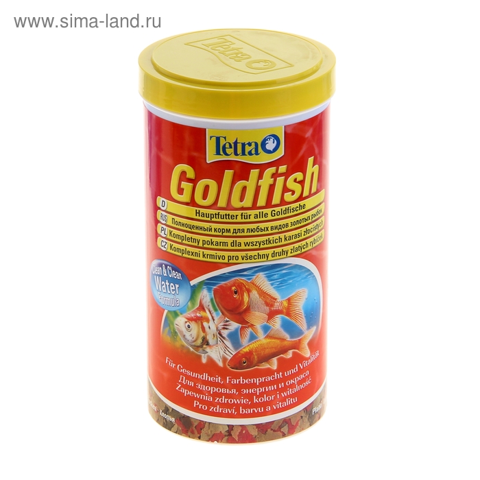 Корм Tetra Goldfish для рыб хлопья, 1000 мл - Фото 1