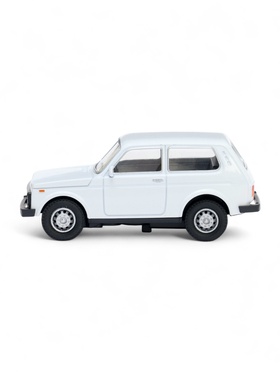 Машина металлическая «LADA 4×4», инерция, 10 см, белый