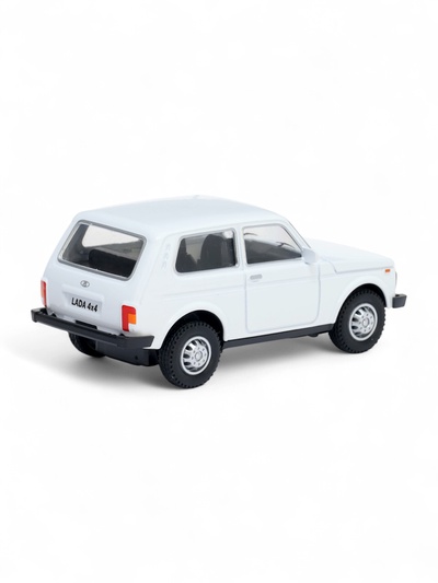 Машина металлическая «LADA 4×4», инерция, 10 см, белый