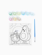 Картина по номерам «Авокадо с мороженым» 15×15 см 10902037