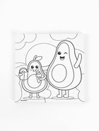 Картина по номерам «Авокадо с мороженым» 15×15 см 10902037