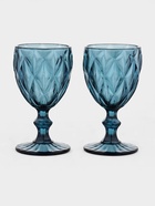 УЦЕНКА Набор бокалов 2 шт. «Круиз» 250 мл, 8×15.3 см, цвет синий - Фото 4