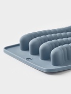 Форма для мармелада Доляна «Червячки», 20×10×1.5 см, силикон, голубая - Фото 4