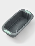 Форма для выпечки с ручками Доляна «Кекс», 27×13×6 см, силикон, серая - Фото 3