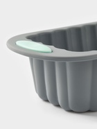 Форма для выпечки с ручками Доляна «Кекс», 27×13×6 см, силикон, серая - Фото 4