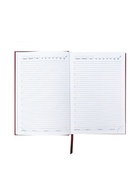 Ежедневник недатированный А5, 160 листов, «Небраска», бордовый - Фото 12