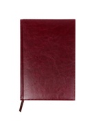 Ежедневник недатированный А5, 160 листов, «Небраска», бордовый 10896606