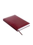 Ежедневник недатированный А5, 160 листов, «Небраска», бордовый 10896606