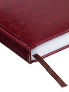 Ежедневник недатированный А5, 160 листов, «Небраска», бордовый - Фото 7