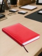Ежедневник недатированный А5, 160 листов, «Небраска», красный - Фото 4