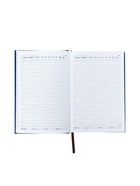 Ежедневник недатированный А5, 160 листов, «Небраска», синий - фото 60061742