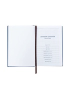 Ежедневник недатированный А5, 160 листов, «Небраска», синий - Фото 8