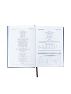 Ежедневник недатированный А5, 160 листов, «Небраска», синий - фото 60061740