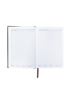 Ежедневник недатированный А5, 160 листов, «Небраска», тёмно-коричневый - фото 60061746