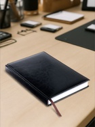 Ежедневник недатированный А5, 160 листов, «Небраска», чёрный - фото 54809977