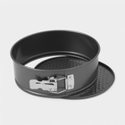 УЦЕНКА Набор форм для выпечки разъемных с а/п покрытием 3 шт. «Элин. Круг» 18/20/22×6.5 см - Фото 5