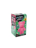 УЦЕНКА Игрушка помпонами «Медведь», розовая - Фото 5