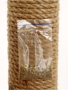 Когтеточка "АЛЬФА", с лежанкой, джут, 62 х 35 х 62, бежевый - фото 809244089