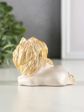 Фигурка гипс «Пони мама», 9×7×6 см, перламутр