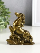 Фигурка гипс «Конь на дыбах», 10 см, под латунь - Фото 2