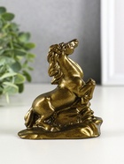 Фигурка гипс «Конь на дыбах», 10 см, под латунь - Фото 4