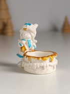 Подсвечник на 1 свечу «Девочка с корзинкой», гипс, 7×7 см, перламутр - фото 809244373 Подсвечник на 1 свечу «Девочка с корзинкой», гипс, 7×7 см, перламутр - фото 809244373