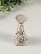 Подсвечник на 1 свечу «Антик», гипс, 10 см, под камень - фото 809244398 Подсвечник на 1 свечу «Антик», гипс, 10 см, под камень - фото 809244398